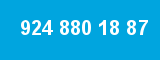 924 880 18 87 924 880 18 87